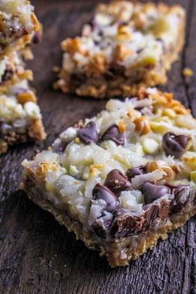 Seven Layer Brownie Bite Truffles