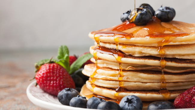 Chef Em's Buttermilk Bran Pancakes