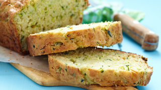 Zucchini Bread with Mixed Berry Whipped Cream Cheese (Gluten-Free)