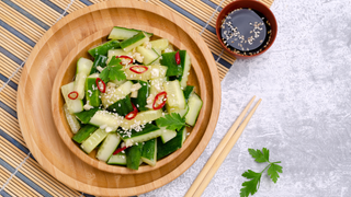 Chinese Spicy Cucumber Salad