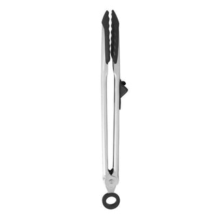 Silicone Tip Top Tongs, Black - Lacuisinebozeman