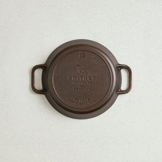 No. 12 Dual Handle Cast Iron Skillet - Lacuisinebozeman