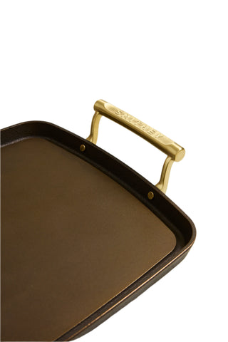 Double Burner Cast Iron Griddle - Lacuisinebozeman