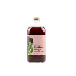 Blackberry & Sage Cocktail Mixer and Mocktail Mixer, 16 fl oz - Lacuisinebozeman