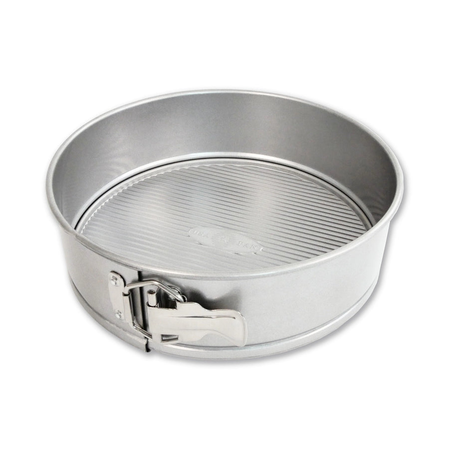 USA Pan 9-inch Springform Pan from the 1104 Bread & Cake Pans collection, with non-stick surface and sturdy metal construction.