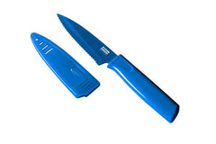 Paring Knife Colori Serrated - Blue - Lacuisinebozeman