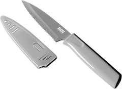 Paring Knife Colori Serrated - Gray - Lacuisinebozeman