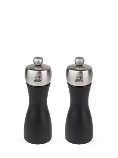 Fidji Salt & Pepper Mill Set, Black - Lacuisinebozeman