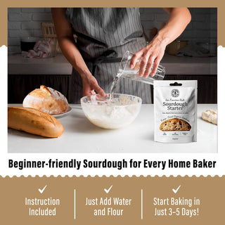 Organic Sourdough Starter - Lacuisinebozeman