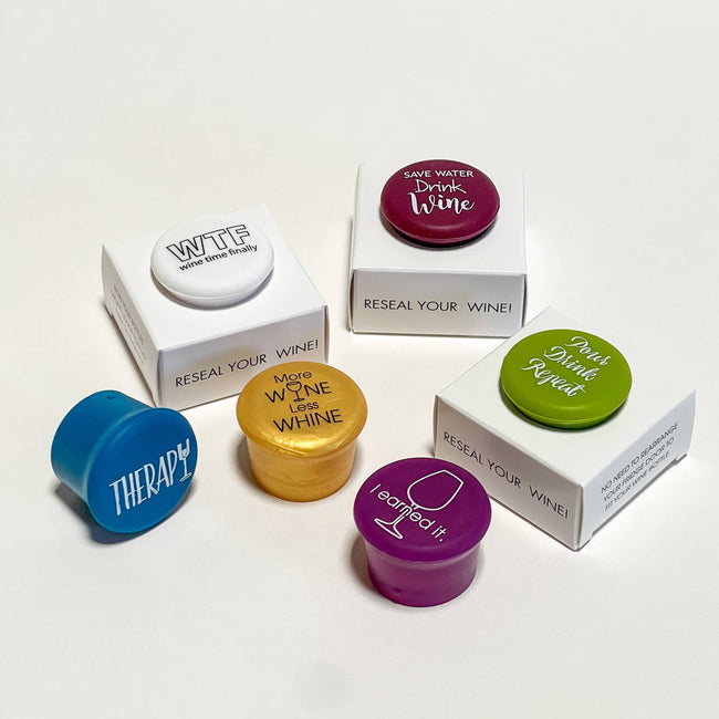 Silicone Wine Cap - Lacuisinebozeman