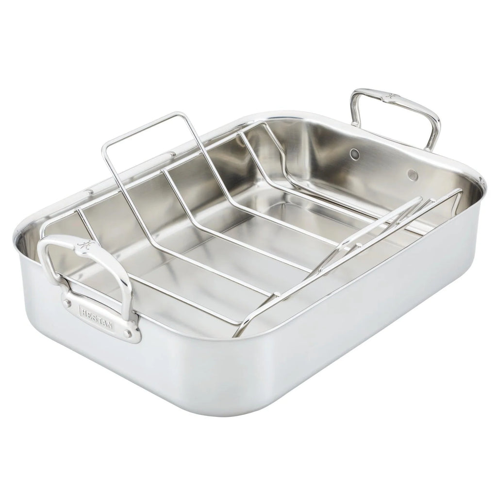 Small Classic Clad Roaster w/ Rack - Lacuisinebozeman