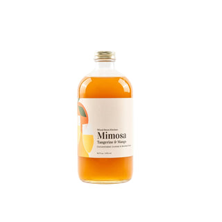 Mimosa Mixer w/ Tangerine & Mango for Cocktails and Mocktails, 16 fl oz - Lacuisinebozeman
