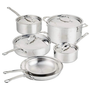 10 PC ProBond Luxe Clad Ultimate Cookware Set - Lacuisinebozeman