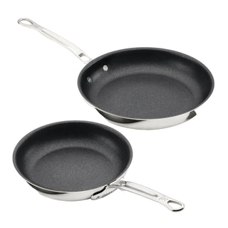 Set/2 ProBond Luxe TITUM Nonstick Skillets - Lacuisinebozeman