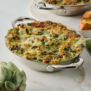 Provisions 1.0qt Oval Clad Stainless Steel Au Gratin - Lacuisinebozeman