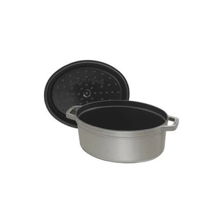 Cocotte Oval, 1 QT, Graphite - Lacuisinebozeman