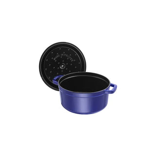Cocotte Round 9 QT Dark Blue - Lacuisinebozeman