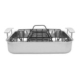 Industry 15.75" Stainless Roasting Pan - Lacuisinebozeman