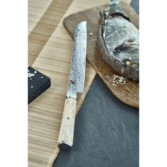 Miyabi Birchwood SG2 9" Bread Knife - Lacuisinebozeman