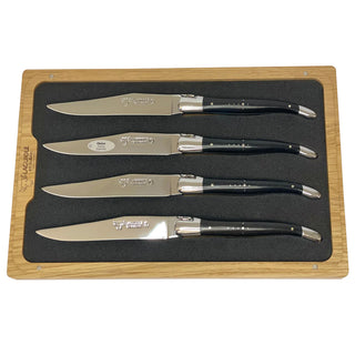 Ebony Steak Knives, Set/4 - Lacuisinebozeman