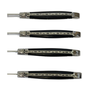 Ebony Steak Knives, Set/4 - Lacuisinebozeman