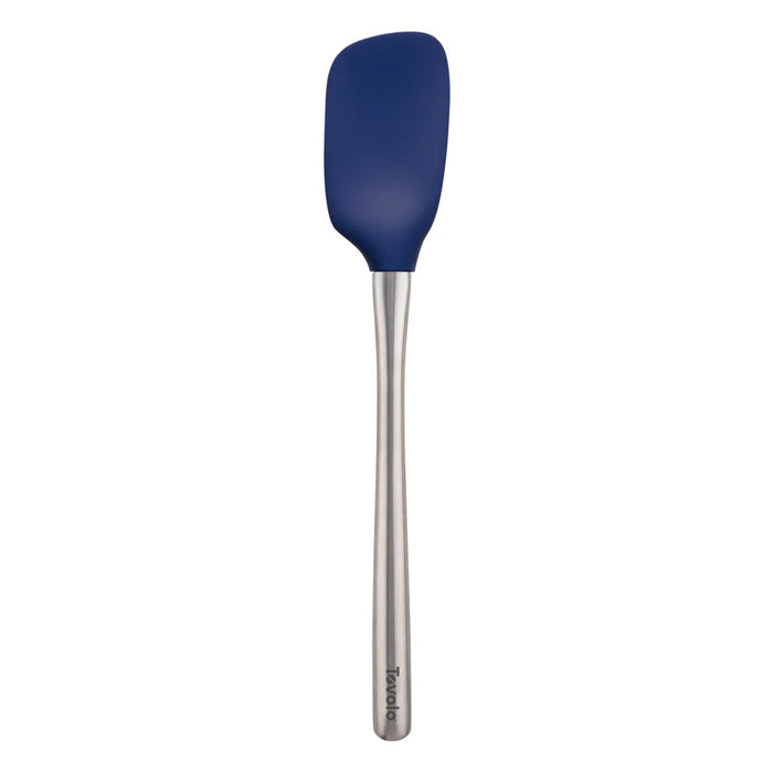 Flex-Core Silicone and Stainless Steel Spoonula - Deep Indigo - Lacuisinebozeman