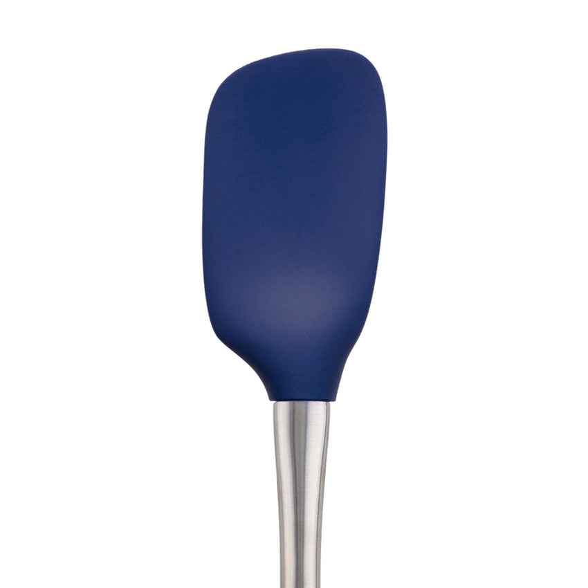 Flex-Core Silicone and Stainless Steel Spoonula - Deep Indigo - Lacuisinebozeman