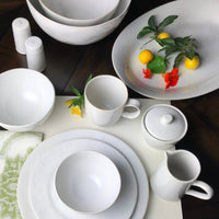 Cozina White Large Serving Bowl - Lacuisinebozeman