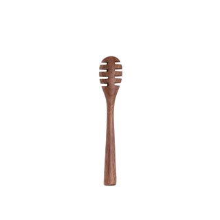 6" Walnut Wood Honey Dipper - Handmade Kitchen Utensil - Lacuisinebozeman