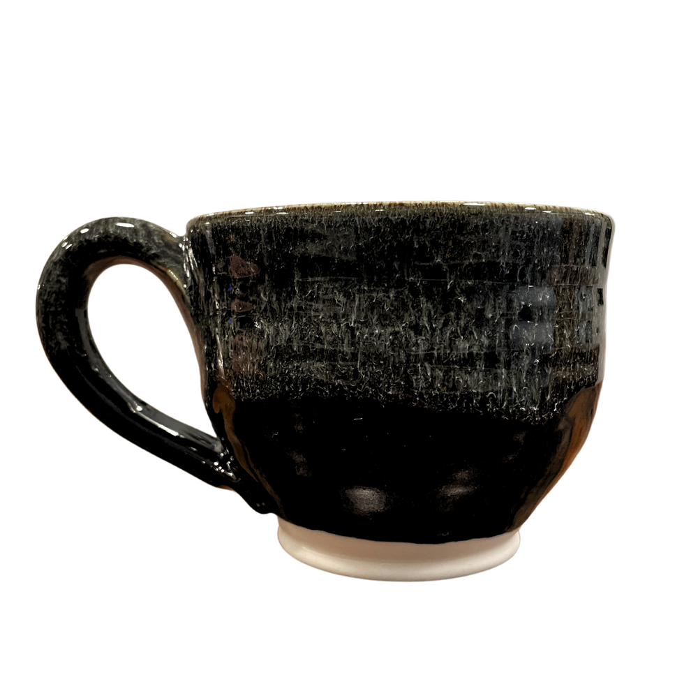 Gradient Black Glazed Mug - Lacuisinebozeman