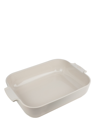 Appolia Ceramic Rectangular Baker 40 cm - 16" Ecru - Lacuisinebozeman