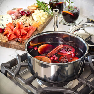 4 QT NanoBond Titanium Saucepan - Lacuisinebozeman