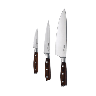 Avanta Pakkawood Knife Starter Set/3 - Lacuisinebozeman