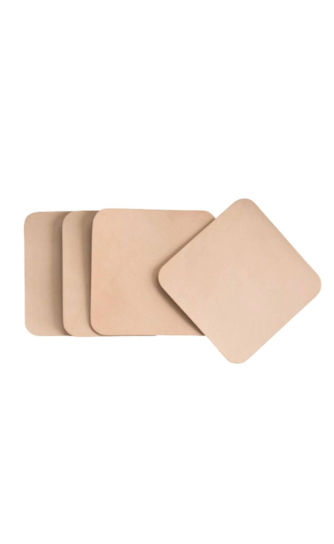 Square Coaster Set/4 - Natural - Lacuisinebozeman