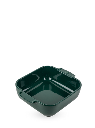 Ceramic Square Baking Dish in Forest Green, 21cm - Lacuisinebozeman