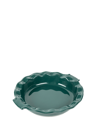 Appolia Ceramic Pie Dish, 30 cm - 12 in, Forest Green - Lacuisinebozeman