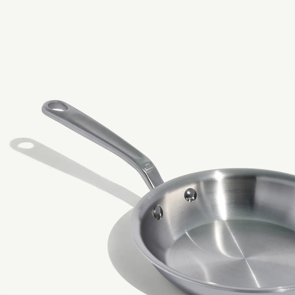8" Stainless Steel Clad Fry Pan - Lacuisinebozeman