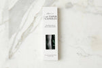 Lacquered Tall Twisted Taper Candles, Spruce, Set/2 - Lacuisinebozeman