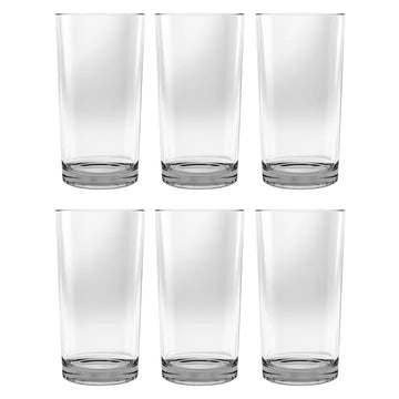 Montana Heavy Base Jumbo 24oz Set/6, Clear - Lacuisinebozeman