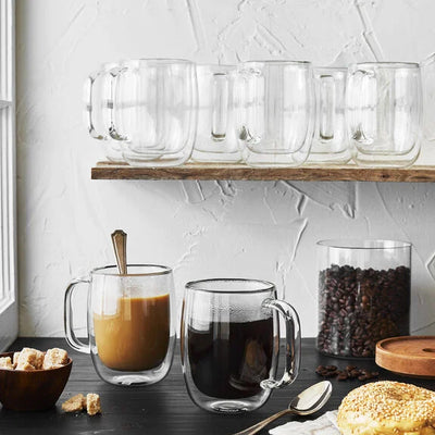Sorrento Plus 12-Ounce Coffee Mugs, Set/8 - Lacuisinebozeman