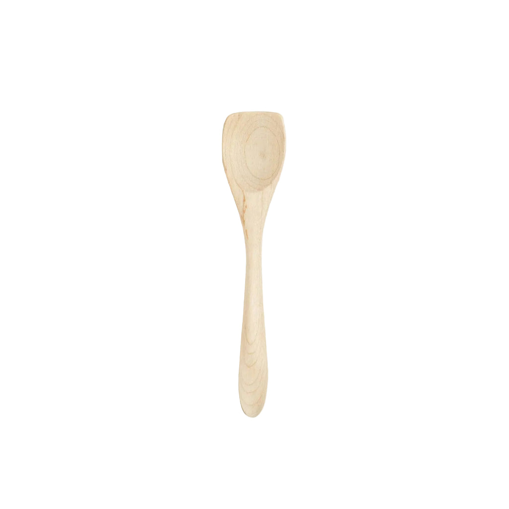 6" Maple Wood Flathead Spoon - Flatware & Serveware - Lacuisinebozeman