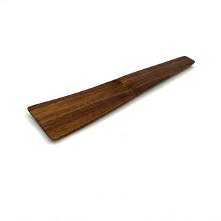 10" Walnut Wooden Scraper Spatula - Lacuisinebozeman