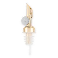 Glide Gold-Finish Weighted Bottle Pourers - Set of 2 - Lacuisinebozeman