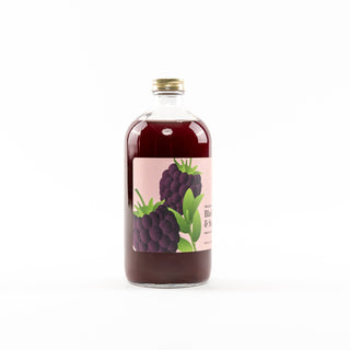 Blackberry & Sage Cocktail Mixer and Mocktail Mixer, 16 fl oz - Lacuisinebozeman
