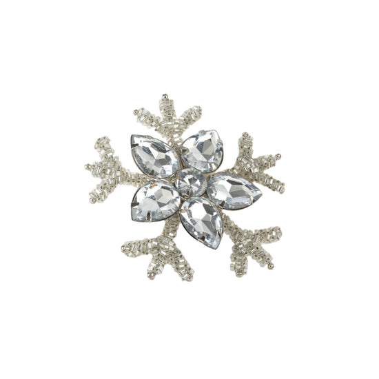 Snowflake Design Napkin Ring - Lacuisinebozeman