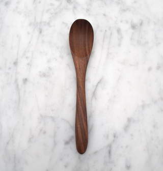 5’’ Walnut Wood Petite Spoon - Flatware & Serveware - Lacuisinebozeman