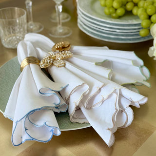 Firenze Ice Blue 22" Napkin, Set/4 - Lacuisinebozeman