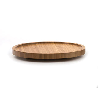 Natural Bamboo Tool Crock Turntable - Lacuisinebozeman