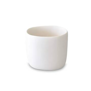 Cuadrado Medium Vessel - White - Lacuisinebozeman