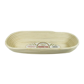 16" Banneton Oval Basket (1.5 K) - Lacuisinebozeman